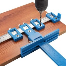 Woodworking Handle Positioner Drilling Locator Cabinet Door Hole Opener Ruler