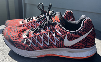 Nike Zoom Pegasus 32 Men s Size 10.5   Red & Black Running Shoes