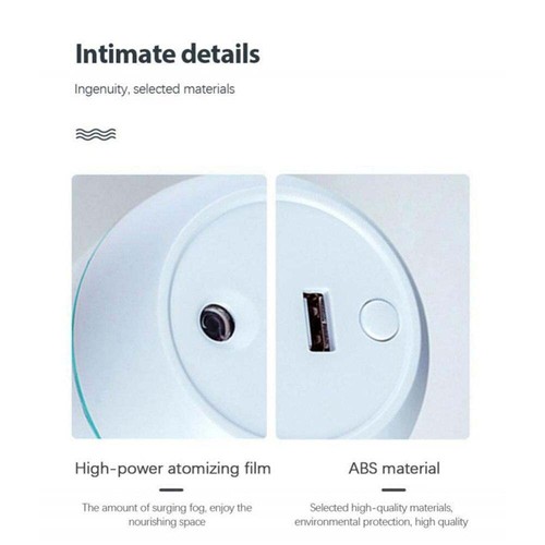 LED Lights Ultrasonic Warm and Cool Mist Humidifier - Best Air Humidifiers for B - Picture 21 of 21
