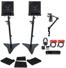 (2) Presonus Eris Pro 8 8 Studio Monitors+Int...