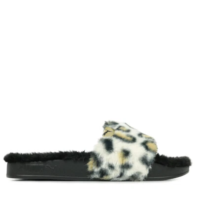 Slippers PUMA Damen Leadcat 20 Wns Fluff Safari weiß - Bild 1 von 4