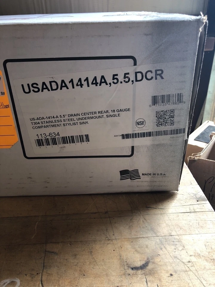 Fregadero de cocina de acero inoxidable Foto 3 de 3