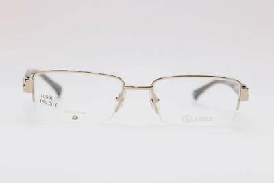 Herren Brille AIGLE AG-3021 4 Halbrand Gold 53[]18 Metall 