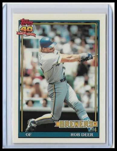 1991 Rob Deer #192