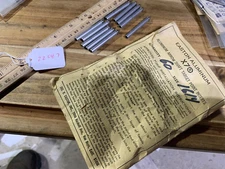 vintage Easton Aluminum Arrow Shaft X7 target arrow tips (Qty 10)  (22087)