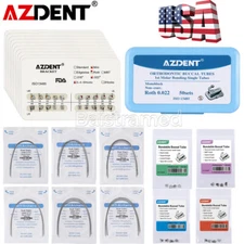 Dental Orthodontic Bracket Braces Roth 022 018/Buccal Tube /NITI Round Arch Wire