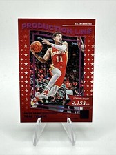 2022 Panini Donruss Production Line Purple Press Proof Trae Young #3