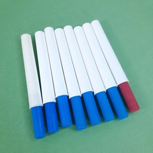 GUM Proxabrush Trav-Ler Tapered traveler brushes set 8 blue red brush Vintage