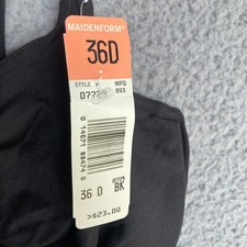 Vintage Maidenform Smooth Sensations Unpadded Smoothing 7729 Bra 36D NWT NOS