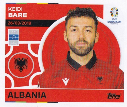 Autocollants Collection UEFA EURO 2024 Allemagne - Paquet équipe, Par Topps