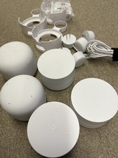 Google Nest Wifi Router and Point - Snow w/ Google WiFi 3-pack