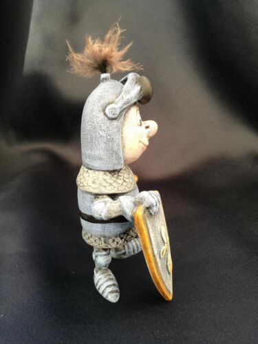 MOSAIK Figur DIG Ritter Runkel Junge Welt KERAMIK HANDMADE streng limitiert RAR! - Bild 4 von 4