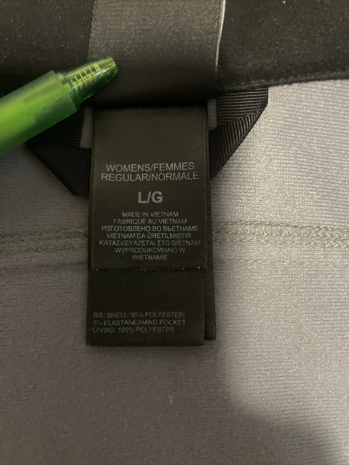 North Face Softshell Lightweight Jacket Gray Wome… - image 14