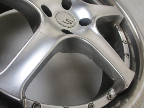 FOX RACING RS Sports 18" Silver 18x7JJ Alloy Genuine Used #2 - Picture 7 of 10