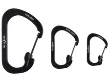 Nite Ize Slidelock Carabiner Size 2, 3 and 4 Silver or Black