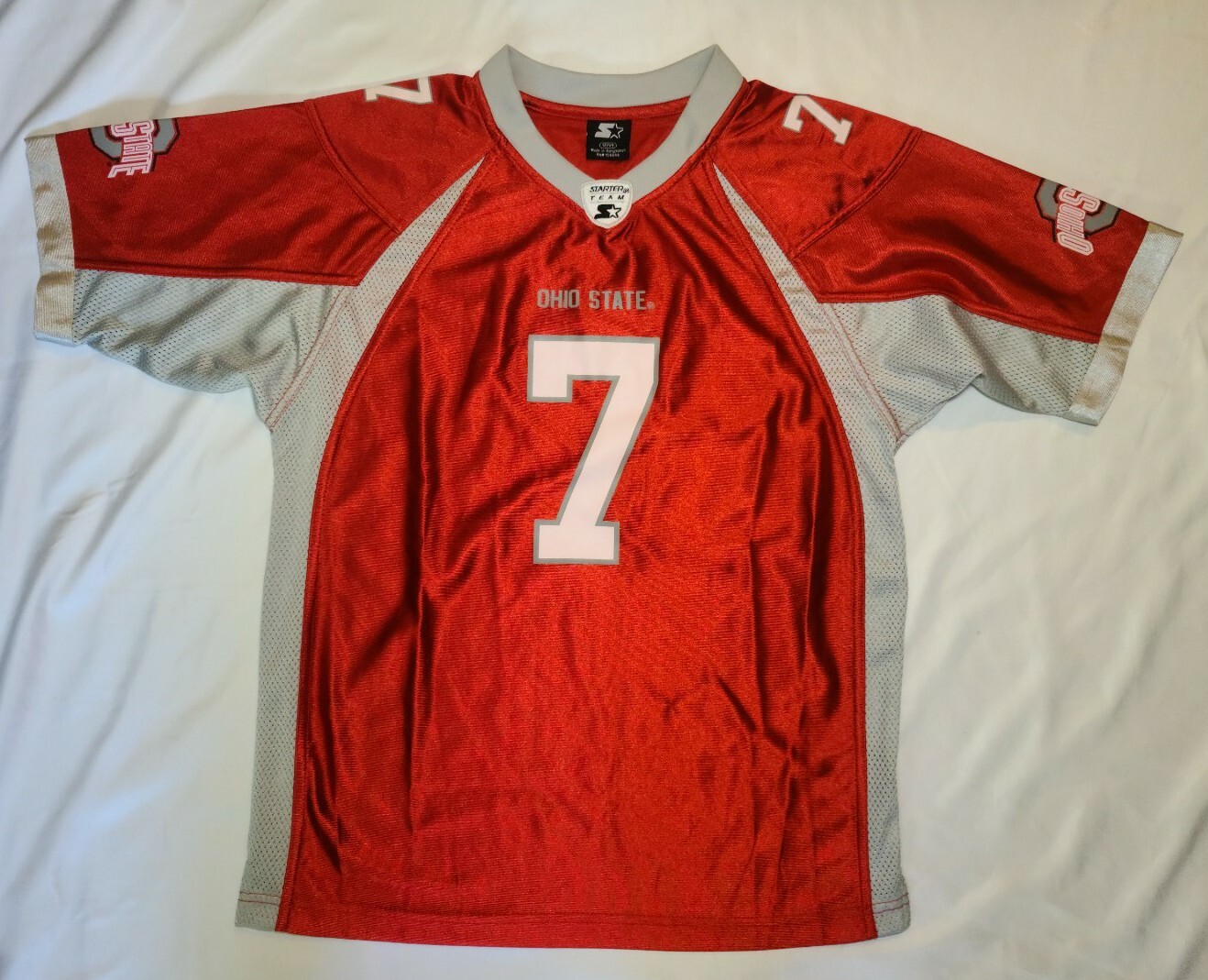 Camiseta deportiva vintage de los del estado de Ohio para jóvenes L OSU #7 talla 12/14 | eBay