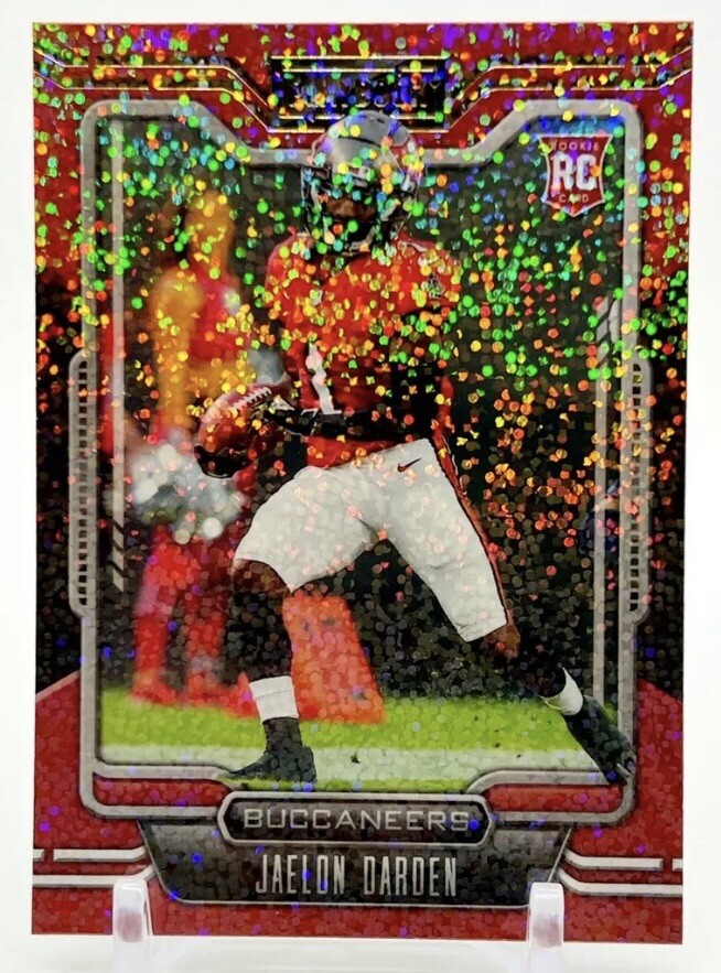 2021 Panini Playbook JAELON DARDEN Sparkle Parallel Rookie RC Bucs SP