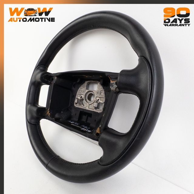04-17 BENTLEY CONTINENTAL FLYING SPUR GTC GT DRIVER STEERING WHEEL BLACK OEM