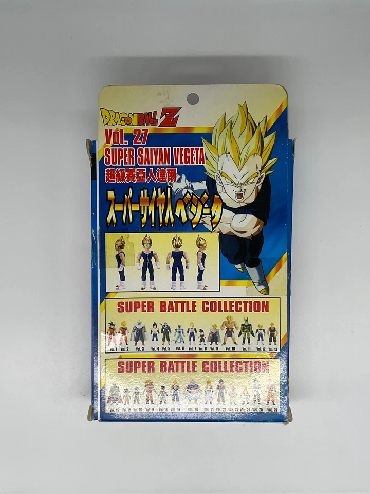 Bandai Dragon Ball Z Super Battle Collection Vol. 27 Super Saiyan Vegeta 1997 G2 Foto 3 de 4