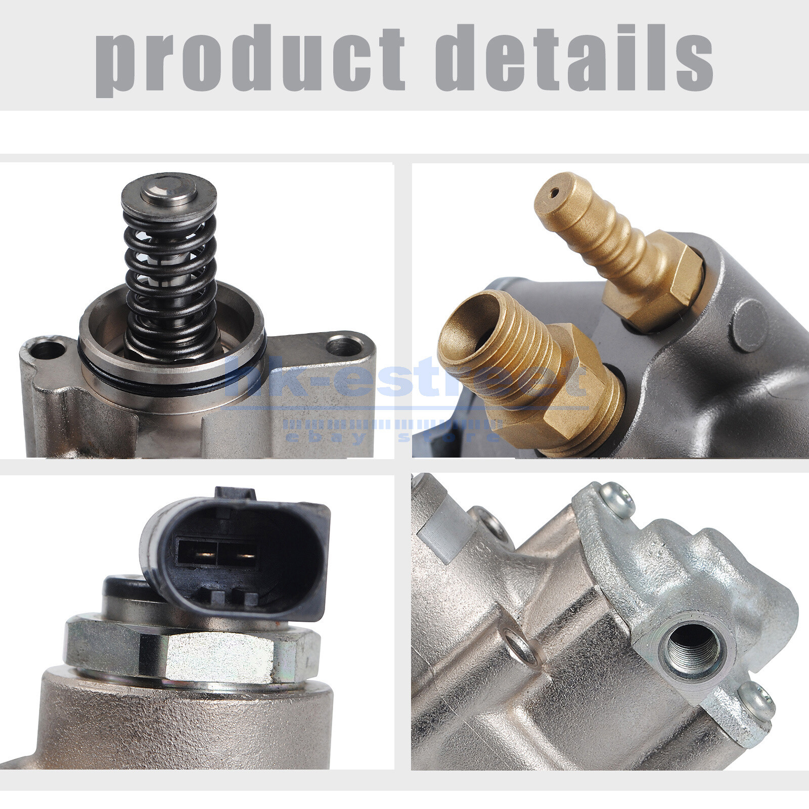 High Pressure Fuel Pump For Audi A4 Vw 2.0T Fsi Bpy 06F127025M