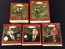 HOCKEY FANS NHL HOCKEY GREATS ORIGINAL SERIES FROM HALLMARK ORNAMENTS 97-2001