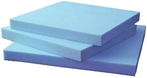 Espuma azul y blanca de alta densidad de corte personalizado para asientos cómodos a medida - Imagen 5 de 5