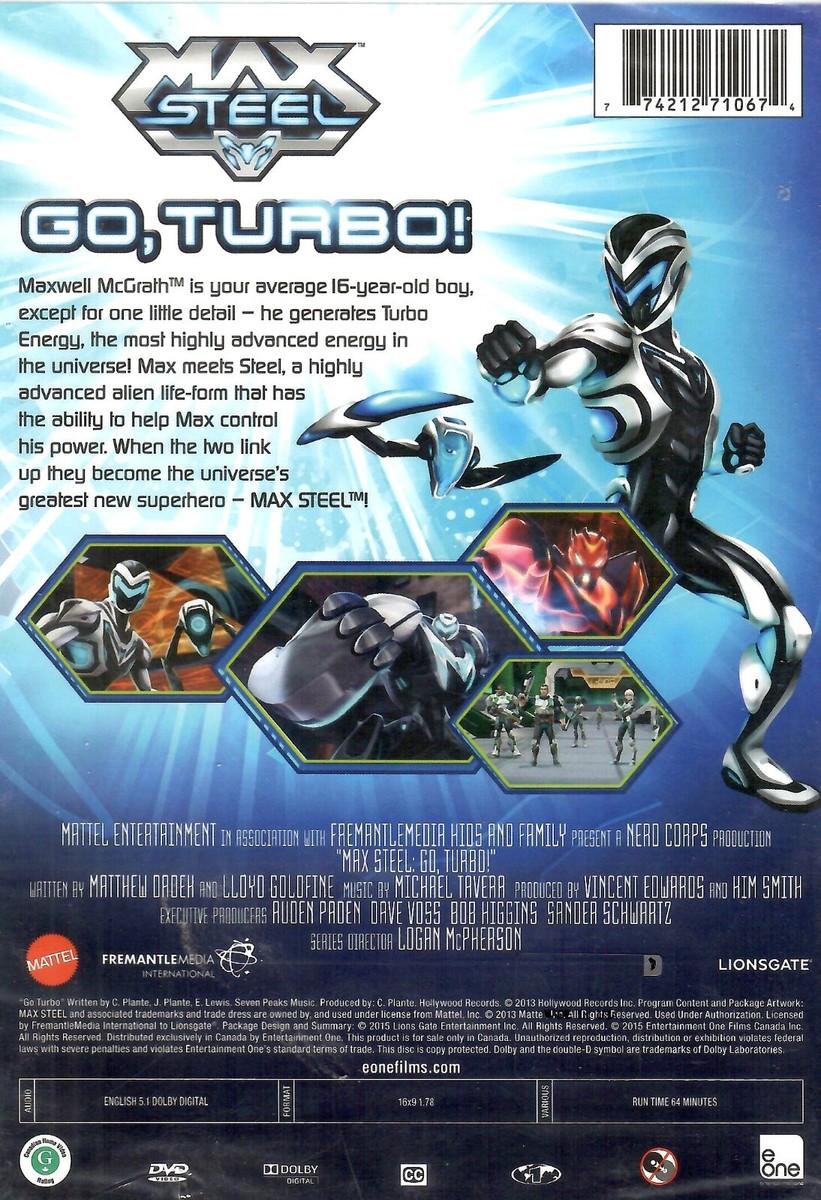 Max Steel : Go, Turbo! - Disney Channel - Full Length Movie - New