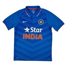 Nike India Cricket Jersey Star Dri-FIT BCCI Shirt Blue Men  s Size M