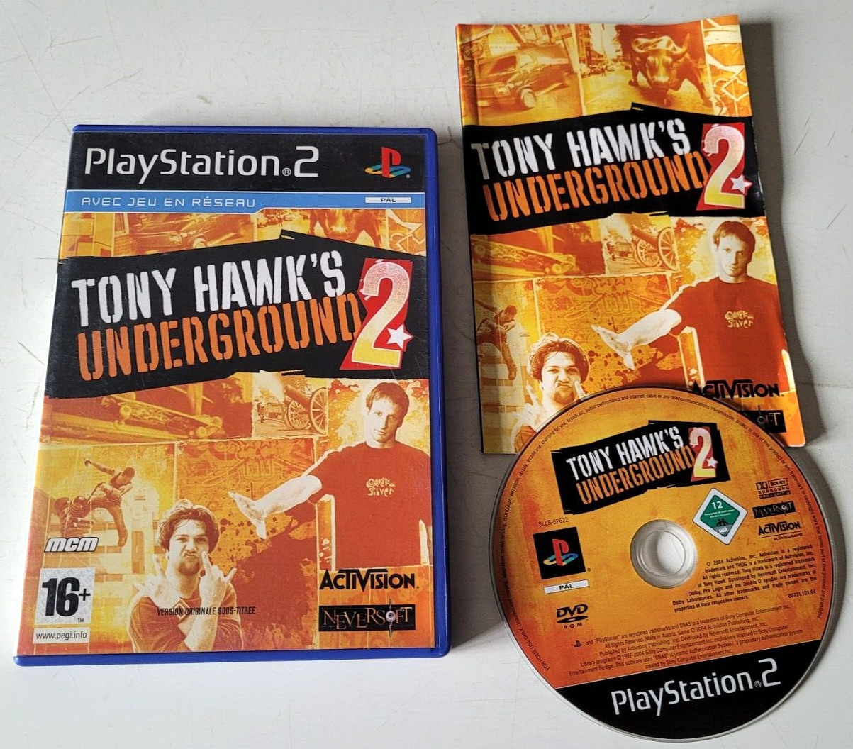 Tony Hawk's Underground 2 - PlayStation 2 PS2 - PAL - Complet