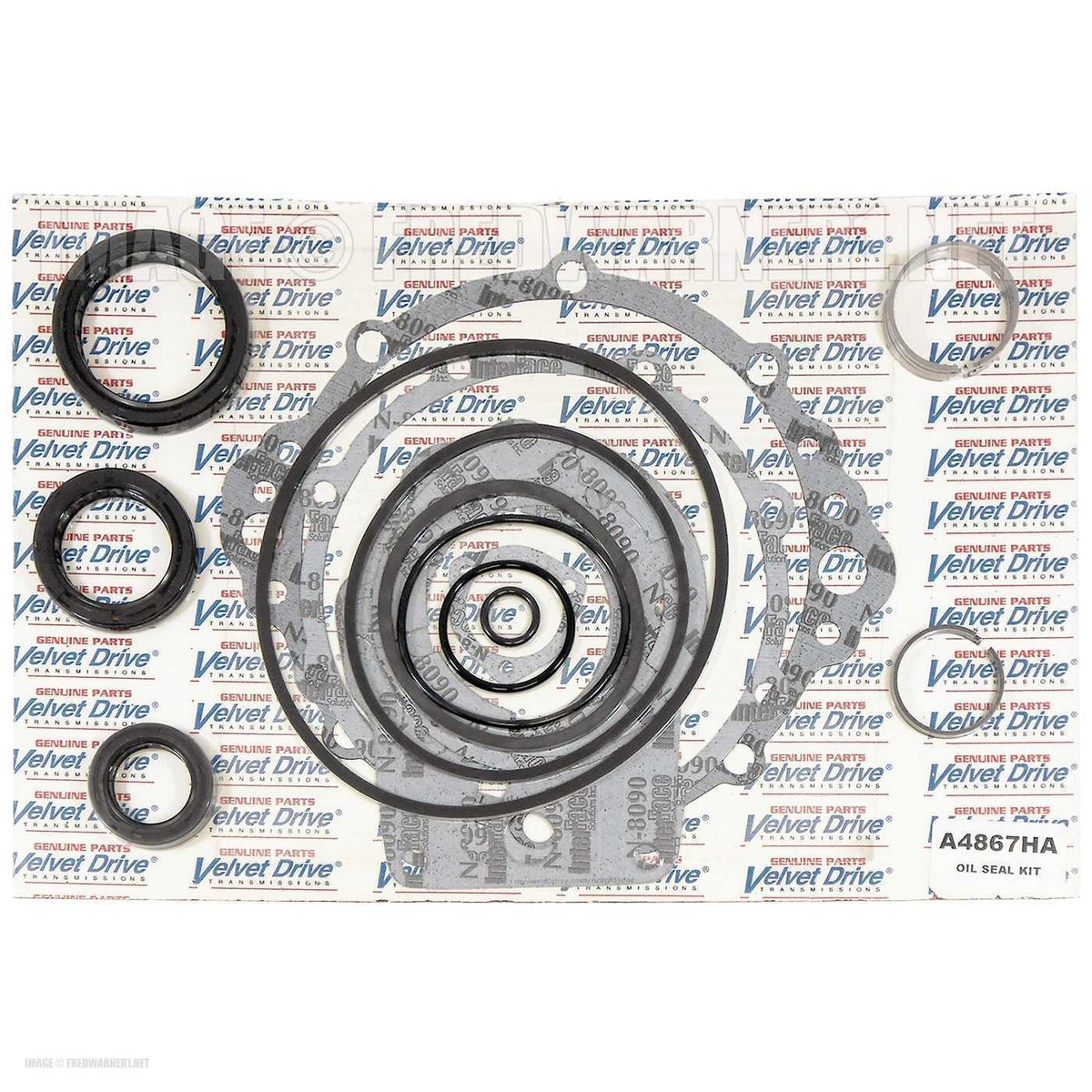 Velvet Drive Transmission Gasket & Seal Kit A4867HA 71C 72C Borg