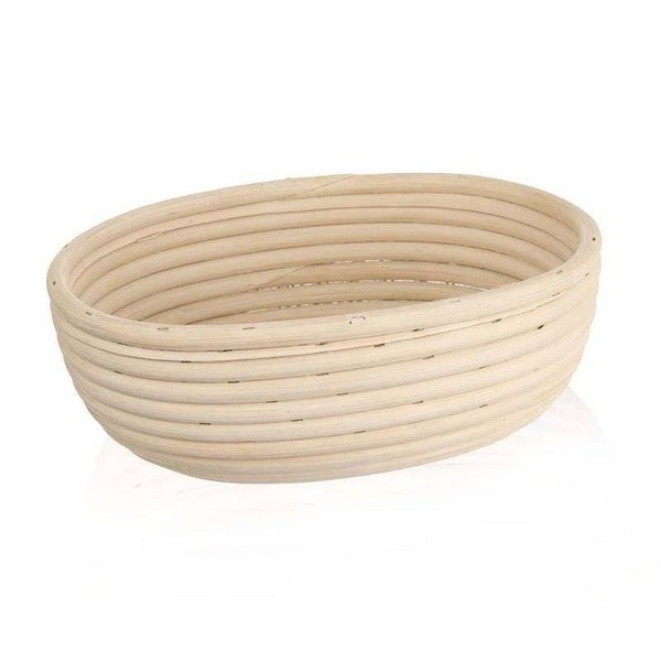 Orion GäRköRbchen Brotteig GäRkorb Brotform Aus Rattan FüR Ovales Brot 24X18,5Cm-image