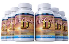 6 Original Flex D Classic Joint Pain Arthri Relief D3 Glucosamine Chondroitin