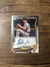 2021 Bowman Draft - Chrome Draft Pick Autographs Bubba Chandler #CDA-BC (AU, RC)