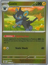 Luxio Reverse Holo Uncommon Pokemon TCG ME03: Perfect Order 027/088 NM