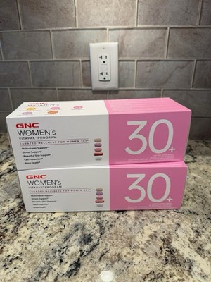 GNC Women's Vitapak Program 30+ Multivitamin Calcium Antioxidant Bone Health