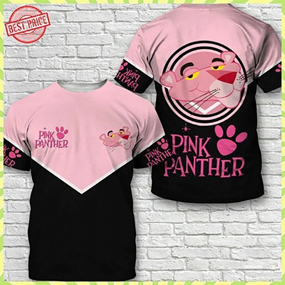 The Pink Panther cartoon 3D SHIRT All sizes UNISEX AOP