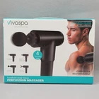 Vivaspa Handheld Deep Tissue Percussion Massager Cordless Rechargeable