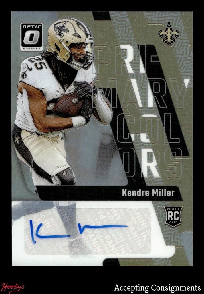 2023 Donruss Optic Rookie Primary Colors #13 Kendre Miller RC ROOKIE AUTO 60/99