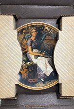 Norman Rockwell Dreaming in the Attic Collector Plate. 1981 COA and box