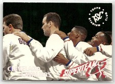 1994-95 STADIUM CLUB #5 CLEVELAND CAVALIERS SUPER TEAMS CLEVELAND CAVALIERS