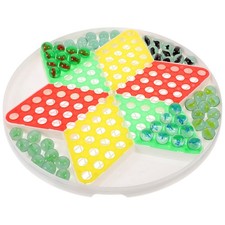  Intelligence Toy for Kids Chinese Checker Checkers Board Game Marble
