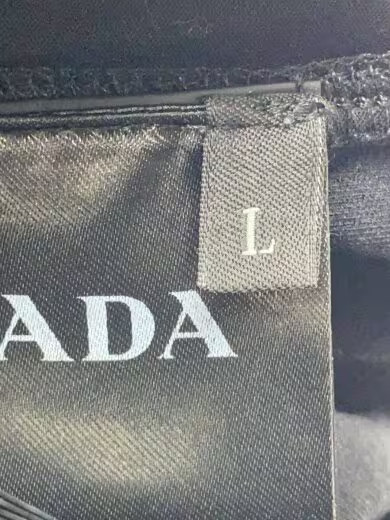 PRADA Hoodie/ Large/ Polyester/ Black/ SJN249 S192 thumbnail 4