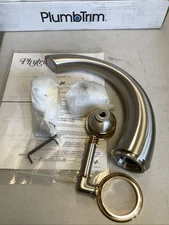 Phylrich Tub Filler Satin Nickel W/Polished Gold Finish K1109L-T0 N9
