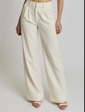 Revolve LBLC The Label Danny Pants High Waist Wide Leg Women s Size M