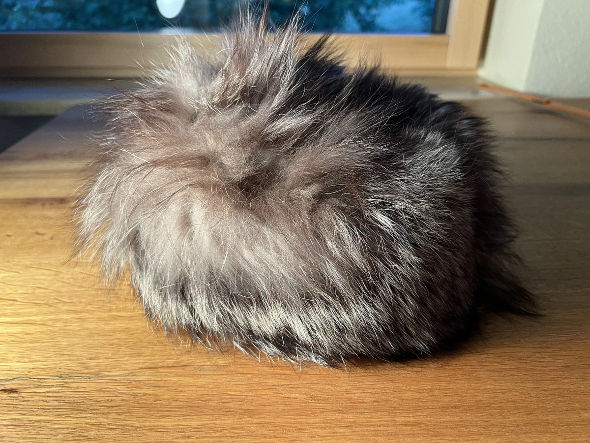 Vintage Pelzhut Echtpelz Fuchs Meliert Schiwagohut Winter Mütze 70er