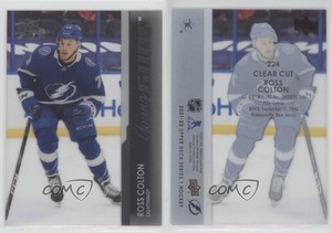 2021-22 Upper Deck Series 1 Young Guns Clear Cut Ross Colton #224 Rookie RC