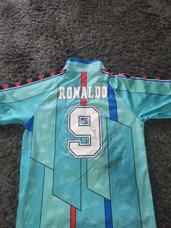 Ronaldo R9 Barcelona Trikot signiert SASIGNED COA Autogramm Signed Shirt Barca