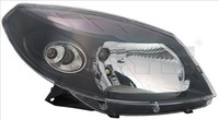 TYC 20-11793-36-2 Hauptscheinwerfer FüR Dacia