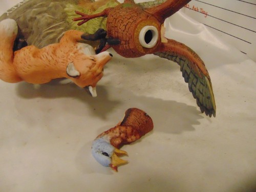 Large #7 Wild Turkey & Red Fox Decanter 1985-Empty - Picture 4 of 5