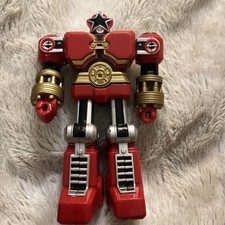 Mighty Morphin Power Rangers Zord Zeo Red Battlezord 1996 Bandai Figure 5" Toy